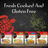 (Pack 6) Ka-Me Gluten Free Rice Noodles - Pad Thai Express Noodles Ready To Serve