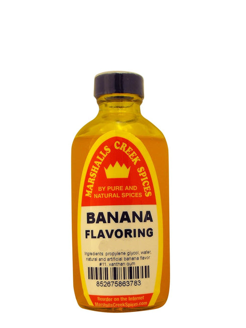 Marshalls Creek Spices (st26) BANANA FLAVORING 8 oz