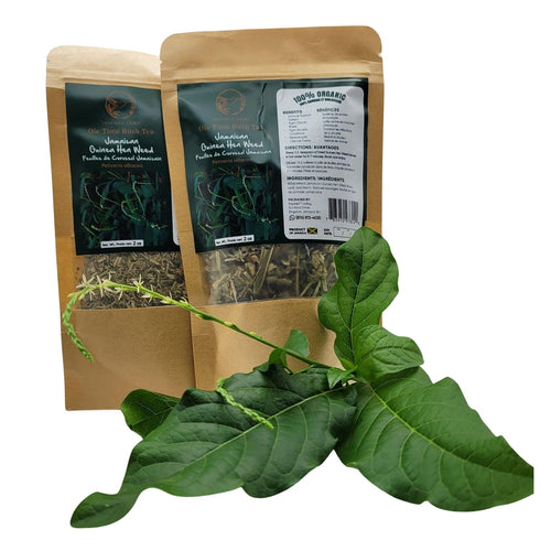 Trelawny Inspirations Jamaican Guinea Hen Weed Tea 4oz (2 x 2oz Packs) Handpicked Loose