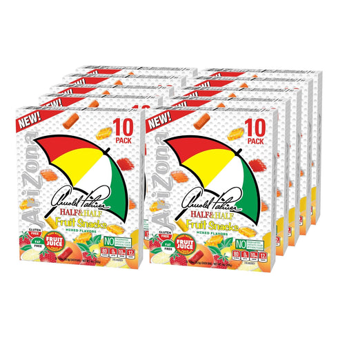 AriZona Fruit Snacks, Arnold Palmer - 10 Boxes of 10ct 0.9oz Bags