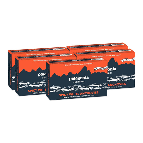 Patagonia Provisions Spicy White Anchovies | Responsibly Sourced in Spain | 22g