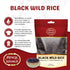 Spicy World 6 Minnesota Grown Black Wild Rice Pound Bag - Premium Quality, All Natural - by