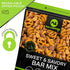 (16oz 1 LB) Packed NUT CRAVINGS - Party Bar Nut Mix, Sweet & Savory Pub Snack - Smoked Almonds, Pretzels, Toffee