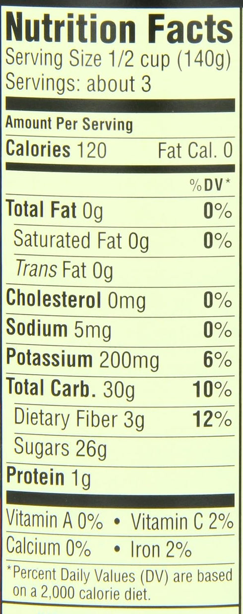15 (Pack 8) Oregon Fruit Products Dark Sweet Cherries in Heavy Syrup, Ounce