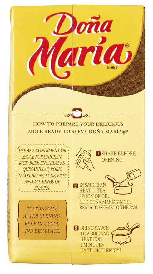 19.04 oz Doa Mara Traditional Mole Ready To Serve