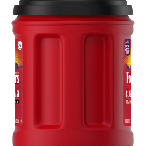 38.4 Folgers Classic Roast Medium Roast Ground Coffee, Ounces