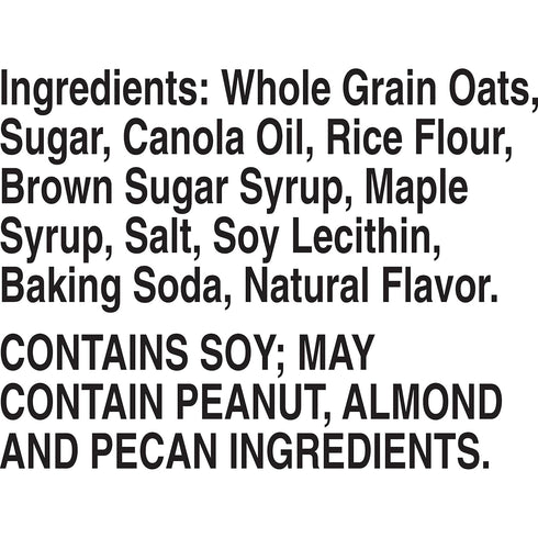 6 12 (Pack 6) Nature Valley Crunchy Granola Bars, Maple Brown Sugar, ct, bars