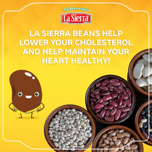 15.2 oz (Pack 8) La Sierra Refried Pinto Beans, Ready-to-Eat Vegetarian Refried Beans, Pouch
