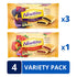 Fig Newtons Pack, 4 Packs Newtons Soft & Fruit Chewy Fig & Strawberry Cookies Variety (Fig Bars, Strawberry Bars)