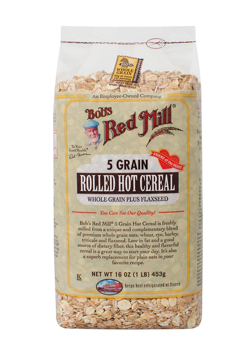 Bob's Red Mill 5 Grain Rolled Hot Cereal, 16-ounce