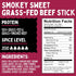 12 8 3 1 (1 12-cnt, 1-oz Flavor Variety Meat Sticks. No Added Nitrates, Gluten, Soy, MSG, Dairy, Nuts. Grass-fed Beef