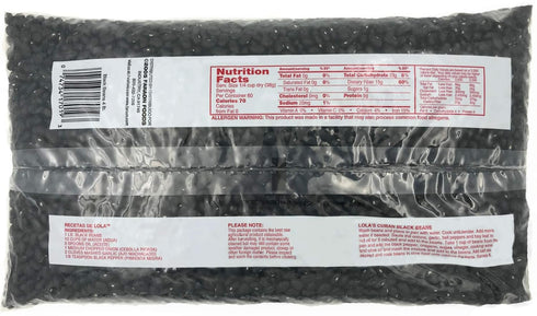 4 FARAON Black Beans, Pound