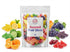 EMPORIUM CANDY TASTY TREATS FOR THE TUMMY 2 lb Fruit Gel Slices Candy Assorted Fruit Jellies, Sugar Coated Chewy, Old