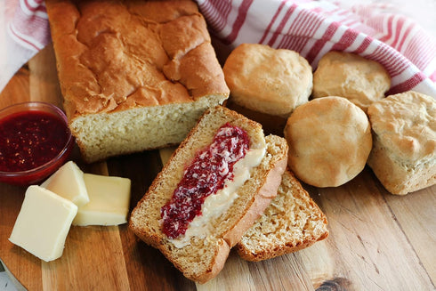 14.6 oz. Mom's Place "I Can't Believe These Aren't Wheat!" Gluten-Free Rolls/Bread Mix, Easy to Prepare, Vegan, Nut