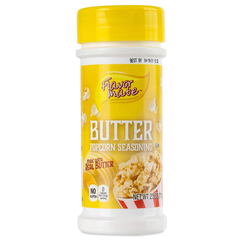 Flavor Mate Popcorn Seasoning 2.5 OZ Variety Pack, 5 Count
