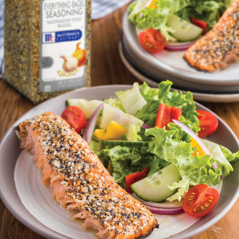 McCormick Culinary Everything Bagel Seasoning, 21 oz Container of Seasoning Blend