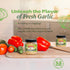4.5 oz Garland Food Minced Garlic in Jar in Olive Oil Made in the USA Minced Garlic in Olive Oil Ready to Use