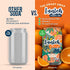 4g 20 12 Pack Lunish Prebiotic Soda Orange, Light & Refreshing Low Sugar Soda with Prebiotic Fiber, Apple Cider