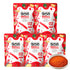 MISSLEE Tteokbokki Sauce Mix, 5 Pack, 2 Servings Each, Level 2 Original, Authentic Korean Flavor