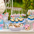 24Pcs Glitter Summer Beach Cupcake Toppers, Pool Party Picks for Hawaiian Theme Birthday Decorations
