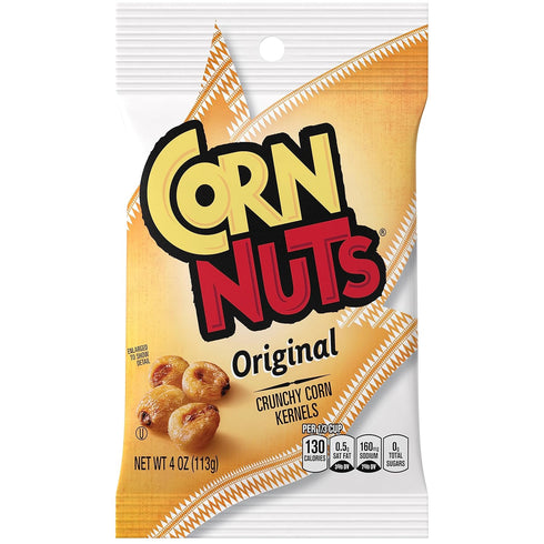 CORN NUTS Original Flavored Corn Kernels, Crunchy Corn Snacks, Snack Box, Variety