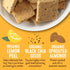 Healing Home Foods 5oz (3Pack) Lemon Chia Graham Crackers, Gluten Free Snacks for Adults, Almond Flour and Organic Chia