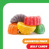 1 Pack Fruit Slices Jelly Candy - Pound - Old Fashioned Jelly Candy for Holiday Snack Bowls and Gifts - Gelatin Free