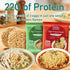 22g 8-Pack VOLO VERO High Protein Ramen Noodles, Plant-Based Protein Noodle Variety - Chicken & Spicy Beef Flavor