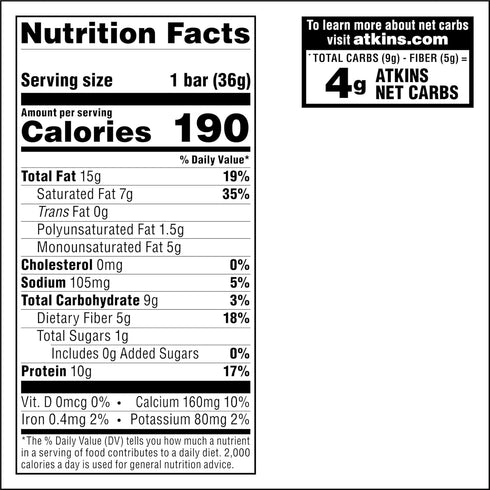 4g 1g 5 Count Atkins Peanut Butter Protein Wafer Crisps, Protein Dessert, Net Carb, Sugar, Keto Friendly