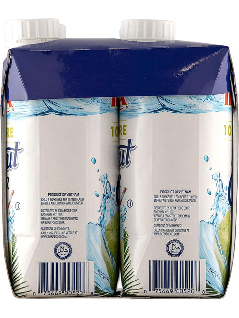 100% 11.1 Oz (Pack 4) Iberia Natural Coconut Water