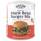 Augason Farms Black Bean Burger Mix Can, Certified Gluten Free, Emergency Food