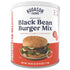 Augason Farms Black Bean Burger Mix Can, Certified Gluten Free, Emergency Food
