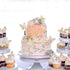 Ercadio 30 Pack 3D Butterfly Cake Toppers - Gold, Waterproof Mix Sizes, Cupcake Picks for Baby Shower, Party