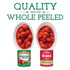 28oz (Pack 2) Tuttorosso No Salt Added Peeled Plum Canned Tomatoes, Cans