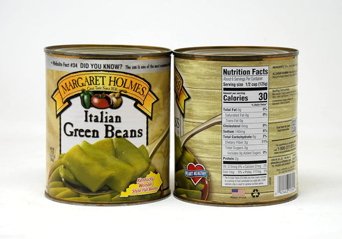 JFS 2- 27 , Margaret Holmes Italian Green Beans Ounce Cans , Vegetable for side dishes, Easy to make