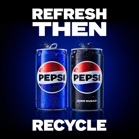 12 Oz (Pack 12) Diet Pepsi Cola Soda, Fl Cans
