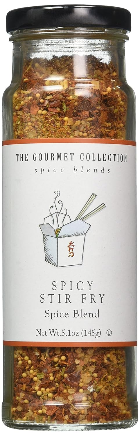 The Gourmet Collection Spicy Stir Fry Seasoning Blend for Cooking Chicken, Beef, Vegetables