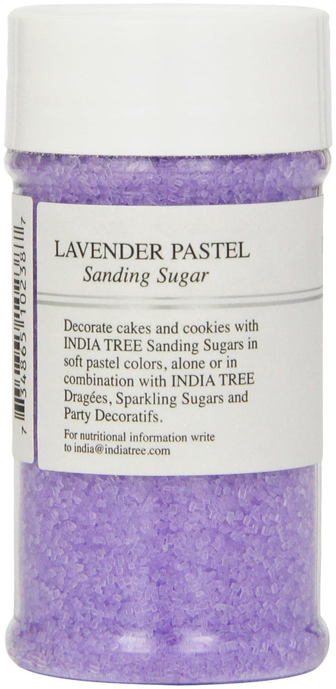 3.5 oz India Tree Lavender Pastel Sanding Sugar