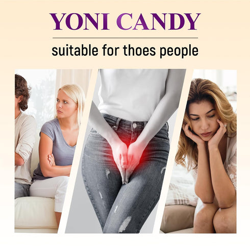4.58oz Yoni Candy, Pure Natural Cane Sugar, Feminine Yoni Sweet Sugar