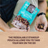 12 oz. (Pack 1) Second Nature Dark Chocolate Medley Trail Mix, Resealable Pouch of Certified Gluten-Free Snack Mix Dark