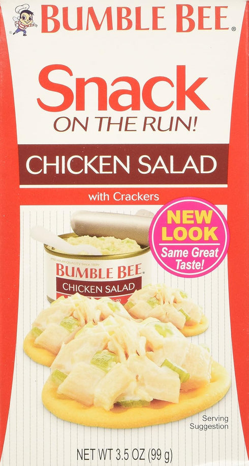 Bumble Bee , Chicken Salad with Crackers, 3.5oz (Pack of 6)