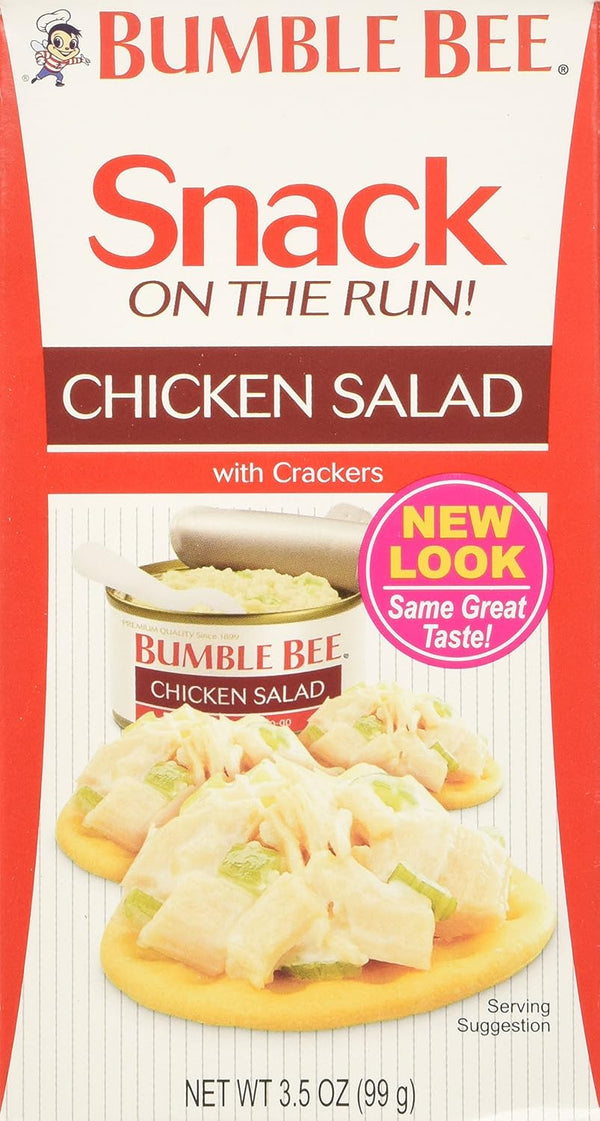 Bumble Bee , Chicken Salad with Crackers, 3.5oz (Pack of 6)
