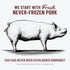 7g 2.5 oz. (Pack 7) Duke's Pork Hot & Spicy Smoked Shorty Sausages, Protein Per Serving, Snack Bags