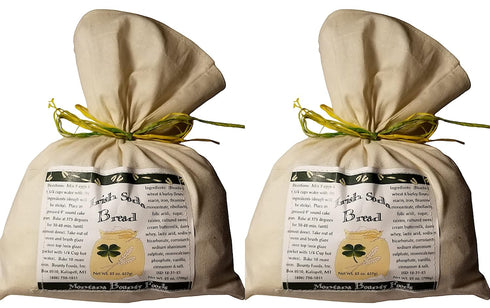 Bounty Foods Irish Soda Bread Mix 23 oz 2 Pack Handcrafted in Montana, Traditional