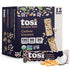 Tosi Nut Bars, Cashew Coconut, Healthy Snacks for Adults & Kids, Plant