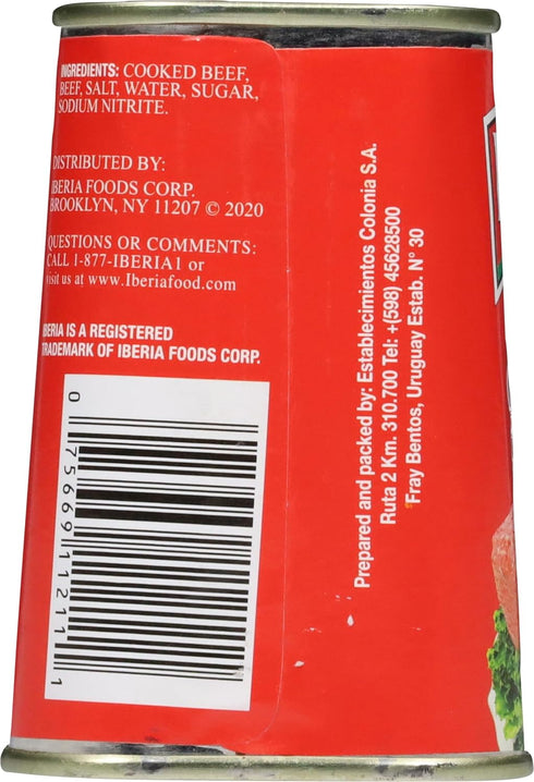 12 oz, Iberia Corned Beef, Premium Quality Corned Beef With Natural Juices, Halal