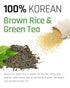 Ssanggye Tea Korean Organic Brown Rice Green Tea, 40 Tea Bags