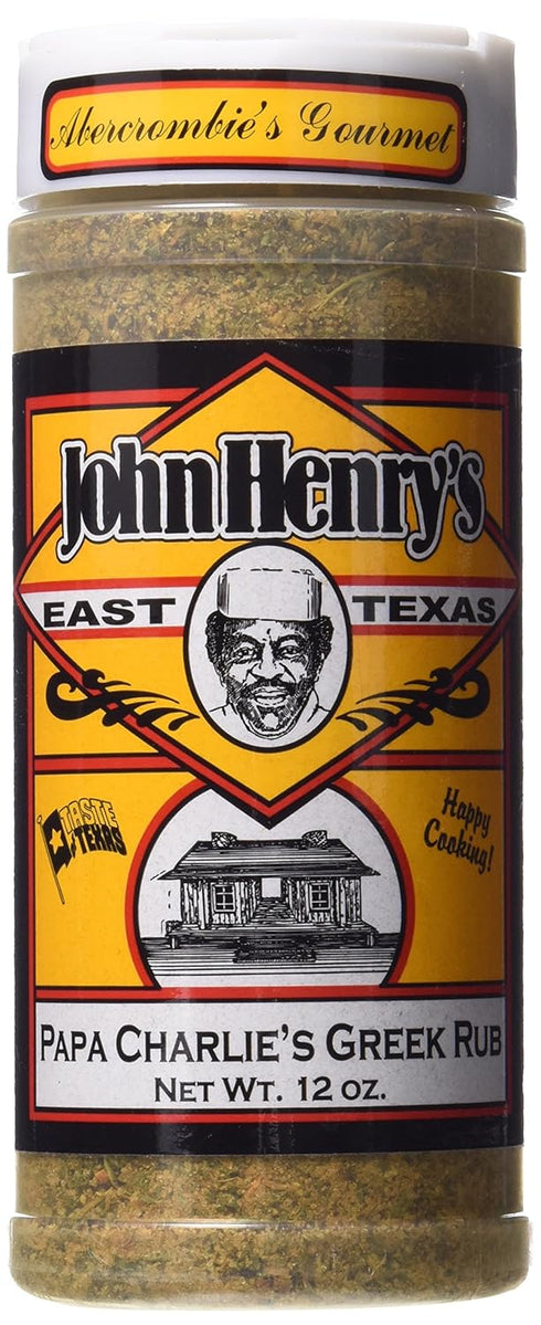 John Henry's Papa Charlie's Greek Rub
