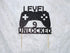 Level 9 Unlocked Cake Topper, Video Game Cake Topper for 9th Birthday Party Decoration