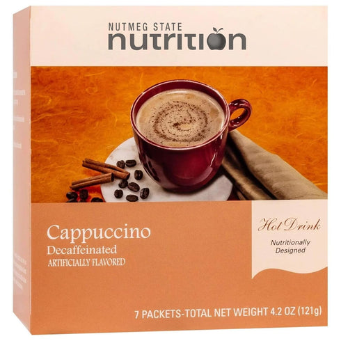 Nutmeg State Nutrition - High Protein Cappuccino - Low Carb, KETO Friendly,